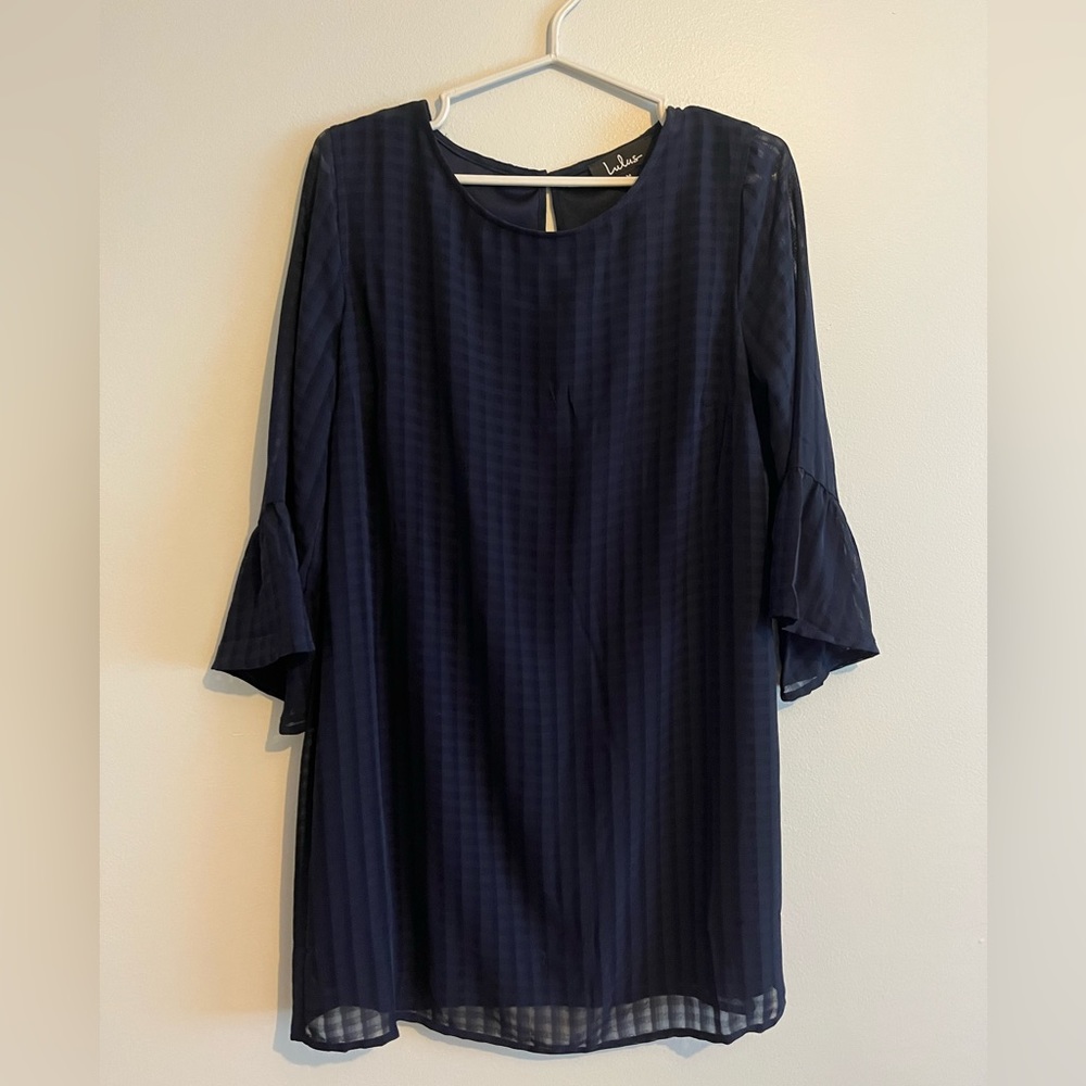Navy shortie dress